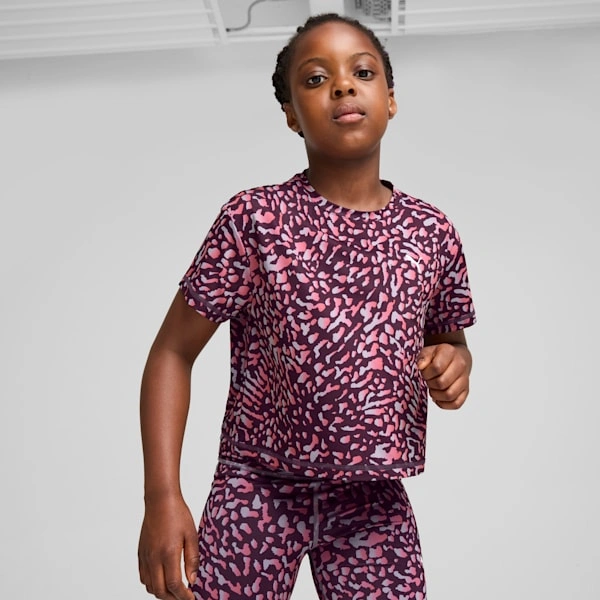 PUMA Mini Tee: Level Up Their Style With This Cool, Short-Sleeve Kid's Top.